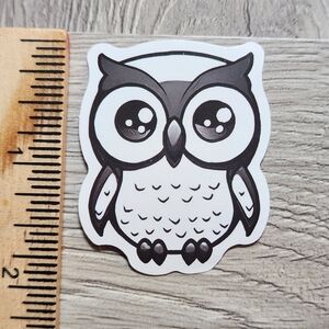 10/$10 Owl Sticker Bird Hoot Owlet Colorful Cartoon